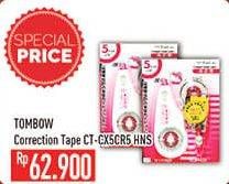 Promo Harga TOMBOW Correction Tape + Reffil CT-CX5CRS 1 pcs - Hypermart
