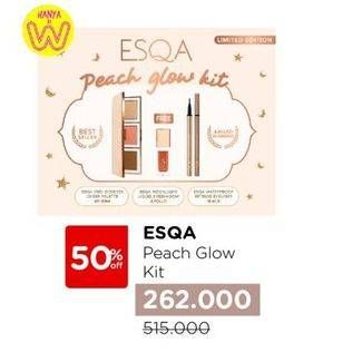 Promo Harga ESQA Peach Glow Kit  - Watsons