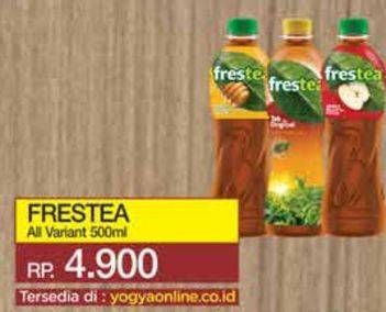 Promo Harga Frestea Minuman Teh All Variants 500 ml - Yogya