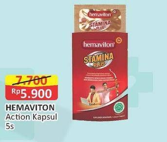 Promo Harga HEMAVITON Multivitamin 5 pcs - Alfamart
