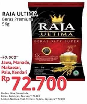 Promo Harga Raja Ultima Beras Slyp Super 5000 gr - Alfamidi