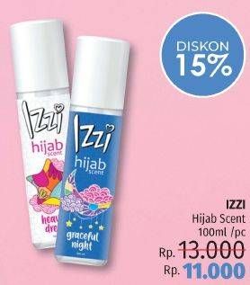 Promo Harga IZZI Spray Cologne Hijab Scent 100 ml - LotteMart