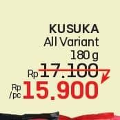 Promo Harga Kusuka Keripik Singkong All Variants 180 gr - LotteMart