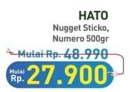 Promo Harga Hato Nugget Sticko, Numero 500 gr - Hypermart