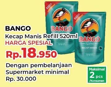 Promo Harga Bango Kecap Manis 520 ml - Yogya