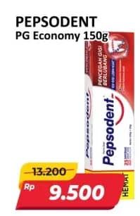 Promo Harga Pepsodent Pasta Gigi Pencegah Gigi Berlubang White 150 gr - Alfamart