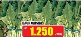 Promo Harga Caisim per 100 gr - Hari Hari