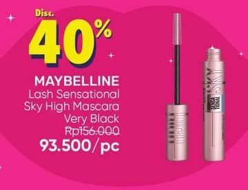 Promo Harga Maybelline Sky High Waterproof Mascara  - Guardian