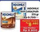 Promo Harga INDOMILK Susu Kental Manis Cokelat, Plain 370 gr - Hypermart