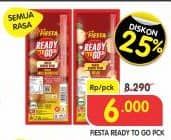 Promo Harga Fiesta Ready To Go All Variants 60 gr - Superindo