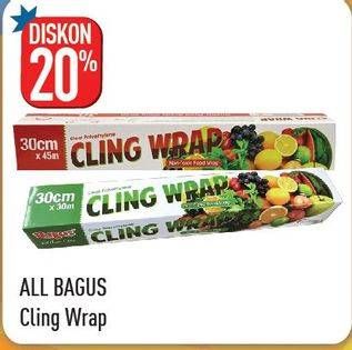Promo Harga BAGUS Cling Wrap  - Hypermart