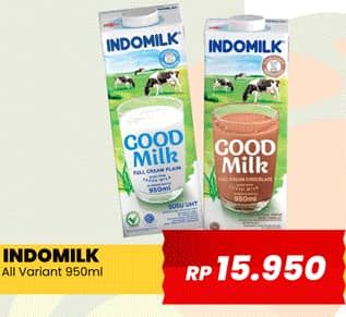 Promo Harga Indomilk Susu UHT All Variants 950 ml - Yogya