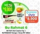 Promo Harga Bu Rahmat 6 (My Roti Roll + Minute Maid Nutriboost)  - Alfamart