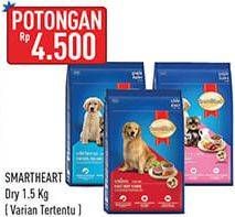 Promo Harga Smartheart Dog Food 1500 gr - Hypermart