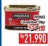 Promo Harga Pronas Corned Beef Regular 198 gr - Hypermart