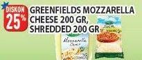 Promo Harga Greenfields Mozarella/ Shredded  - Hypermart