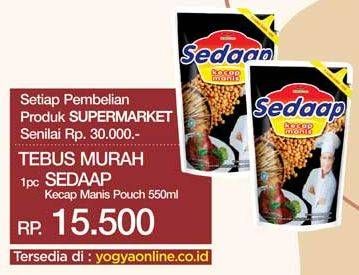 Promo Harga SEDAAP Kecap Manis 550 ml - Yogya