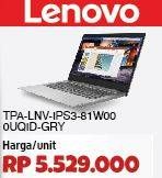 Promo Harga Lenovo IdeaPad Slim 3 14ADA05-81W000UQID  - COURTS