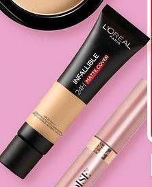 Promo Harga LOREAL Infallible 24H Matte Cover Foundation All Variants 35 ml - Guardian