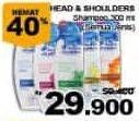Promo Harga HEAD & SHOULDERS Shampoo All Variants 300 ml - Giant