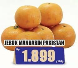 Promo Harga Jeruk Mandarin Pakistan per 100 gr - Hari Hari