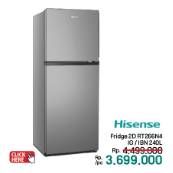 Promo Harga Hisense RT208N4ASN 200 ltr - LotteMart