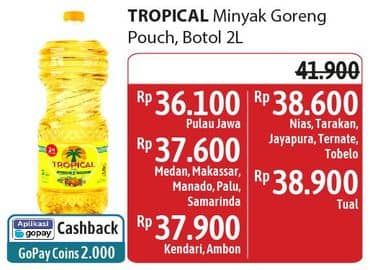 Promo Harga Tropical Minyak Goreng Pouch/Botol  - Alfamidi