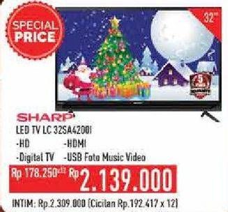 Promo Harga SHARP LC-32SA4200i | LED TV  - Hypermart