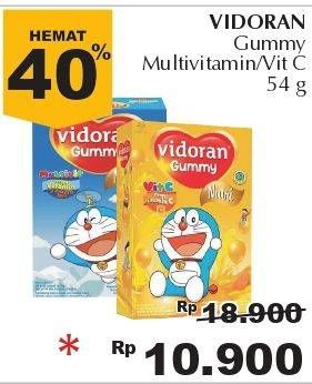 Promo Harga VIDORAN Gummy Multivitamin, VItamin C 54 gr - Giant