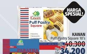 Promo Harga Kawan Puff Pastry Square 400 gr - LotteMart