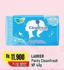 Promo Harga Laurier Pantyliner Cleanfresh NonPerfumed 40 pcs - Alfamart