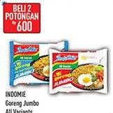 Promo Harga INDOMIE Mi Goreng Jumbo All Variants 127 gr - Hypermart