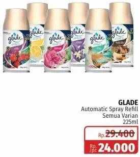 Promo Harga GLADE Matic Spray Refill All Variants 225 ml - Lotte Grosir