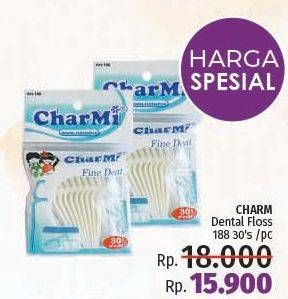 Promo Harga CHARMI Dental Floss 188 30 pcs - LotteMart