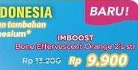 Promo Harga Imboost Bone Effervescent Orange 2 pcs - Indomaret