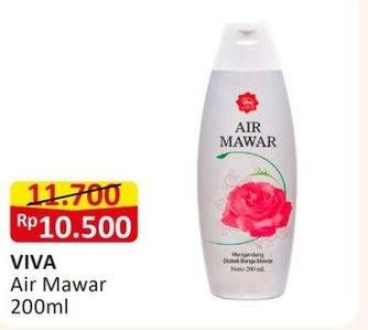 Promo Harga Viva Air Mawar 200 ml - Alfamart