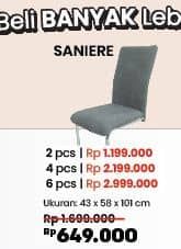 Promo Harga Courts Saniere | Kursi Makan  - COURTS