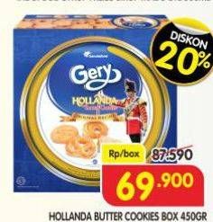 Promo Harga Hollanda Butter Cookies 450 gr - Superindo