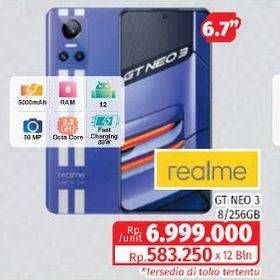 Promo Harga Realme GT Neo 3  8GB+256GB 80W  - Lotte Grosir