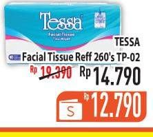 Promo Harga TESSA Facial Tissue TP-02 260 sheet - Hypermart