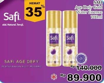 Promo Harga SAFI Age Defy Gold Water Essence 100 ml - Giant