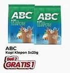 Promo Harga ABC Kopi Klepon per 5 sachet 25 gr - Yogya