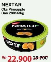 Promo Harga NABATI Nextar Cookies Nastar Pineapple Jam 288 gr - Alfamart
