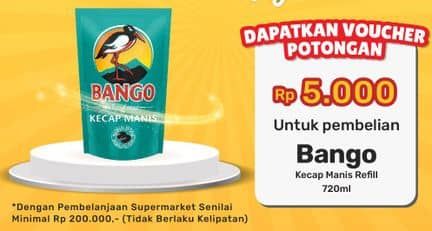 Promo Harga Bango Kecap Manis 735 ml - Yogya