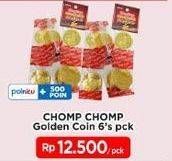 Promo Harga CHOMP CHOMP Golden Coin 6 pcs - Indomaret