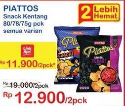 Promo Harga Snack Kentang 80/78/75gr 2s  - Indomaret