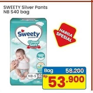 Promo Harga Sweety Silver Comfort Perekat NB-S40 40 pcs - Indomaret