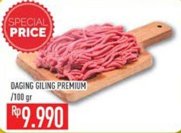 Promo Harga Daging Giling Sapi per 100 gr - Hypermart