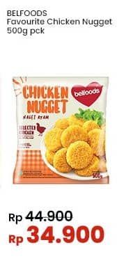 Promo Harga Belfoods Nugget Chicken Nugget 500 gr - Indomaret