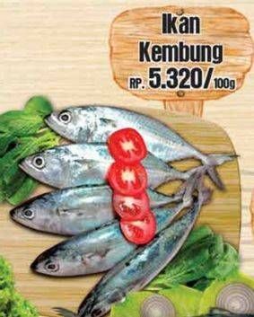 Promo Harga Ikan Kembung per 100 gr - Yogya